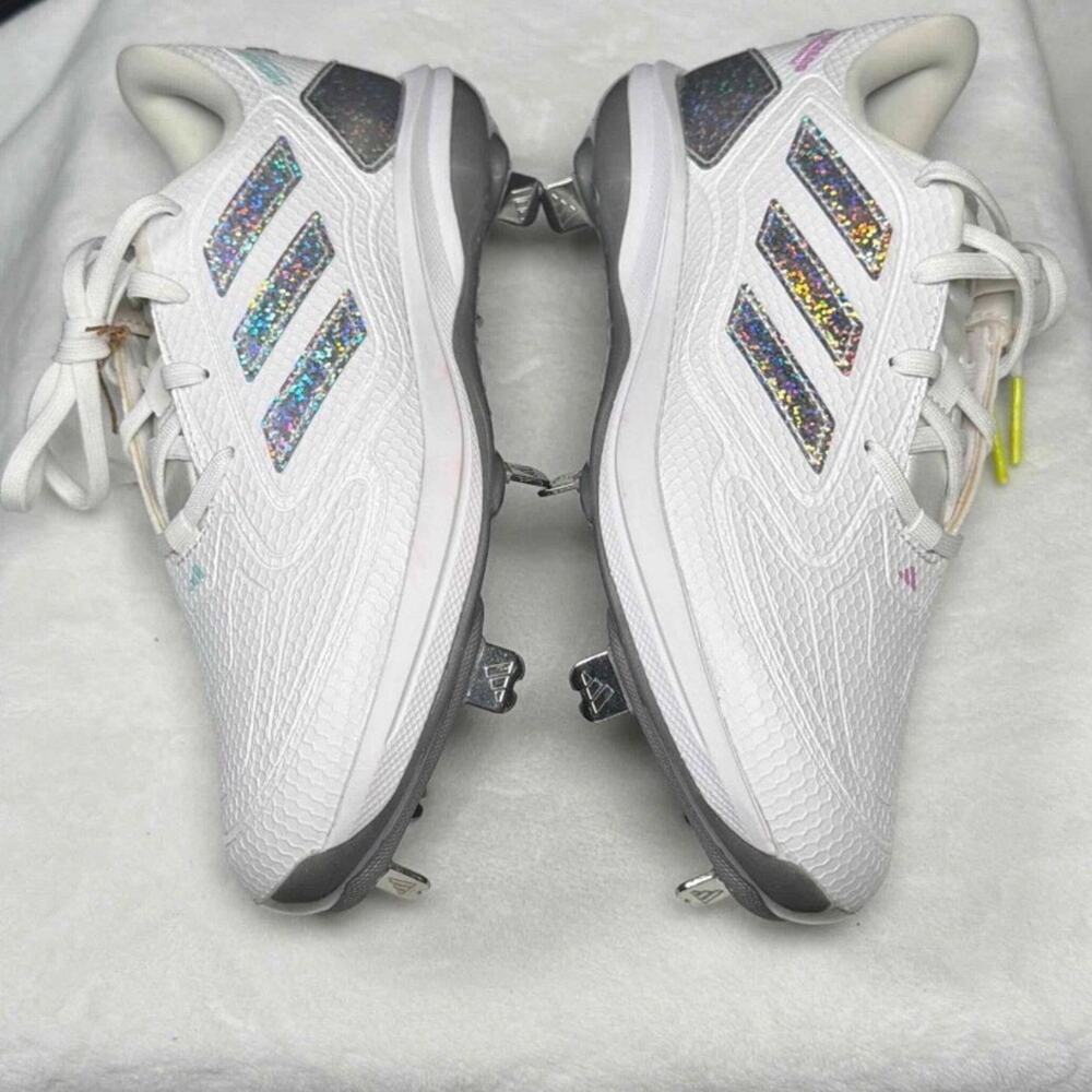Adidas Adizero PureHustle 3 “Sis Bates” Cleats – ID1664 – Women’s Size 8 - Picture 7 of 10